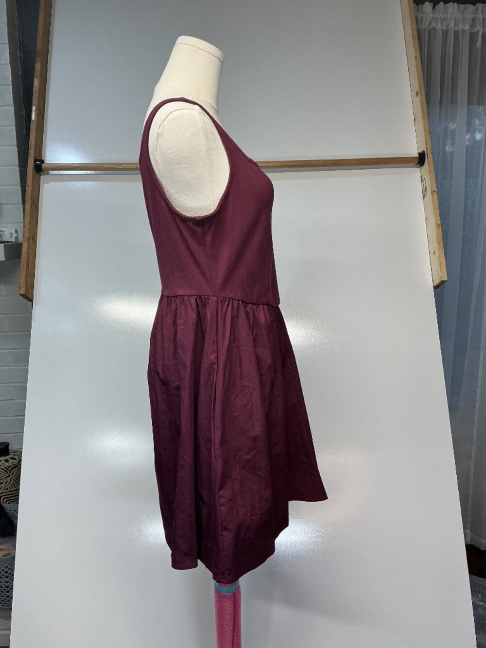 Weekend Academy Dark Cherry Corset Dress XL 14-16 NWT - Picture 13 of 15
